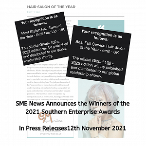 SME News Announces the Winners of the 2021 Southern Enterprise Awards In Press Releases12th November 2021